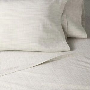 Hearth & Hand 4pc Queen Micro Stripe Sheet Set Green